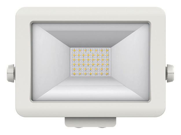 THEBEN LED-Strahler für Wandmontage, 30 Watt, weiß THEBEN LED-Strahler für Wandmontage, 30 Watt, weiß